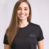 "Servus!" Cropped Tee Embroidered