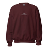 "I only understand train station" Unisex Sweatshirt