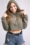 “Ein Helles & eine Breze!" Cropped Hoodie
