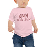 "Oma ist die Beste!" Baby T-Shirt