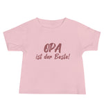 "Opa ist der Beste!" Baby T-Shirt