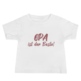 "Opa ist der Beste!" Baby T-Shirt