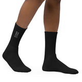 "Hallo Servus" Embroidered Socks