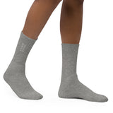 "Hallo Servus" Embroidered Socks