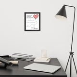 Valentine's Day Framed Picture