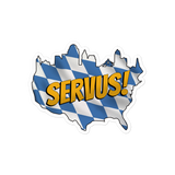 "Servus" Bavarian Flag Sticker