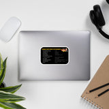 German Curse Words Sticker