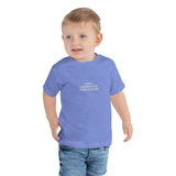 "I only  understand Train Station" Toddler T-Shirt Embroidered