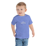 "I only  understand train station" Toddler T-Shirt Embroidered