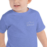 "Servus" Toddler T-Shirt Embroidered