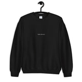 "Hallo, Servus!" Minimalist Sweatshirt Unisex