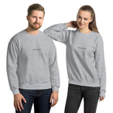 "Hallo, Servus!" Minimalist Sweatshirt Unisex