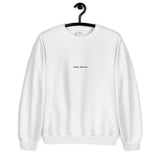 "Hallo, Servus!" Minimalist Sweatshirt Unisex