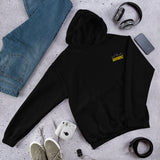 Yellow "Servus" Unisex Hoodie Embroidered