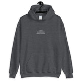 "I only understand train station" Unisex Hoodie