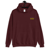 Yellow "Servus" Unisex Hoodie Embroidered