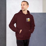 "Oans, zwoa, drei g'suffa!" Unisex Hoodie