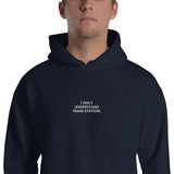 "I only understand train station" Unisex Hoodie
