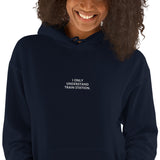"I only understand train station" Unisex Hoodie