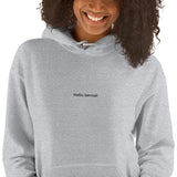 "Hallo, Servus!" Minimalist Hoodie Unisex