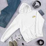 Yellow "Servus" Unisex Hoodie Embroidered