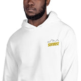 Yellow "Servus" Unisex Hoodie Embroidered