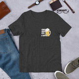 "Oans, zwoa, drei g'suffa!" Unisex T-Shirt
