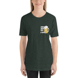 "Oans, zwoa, drei g'suffa!" Unisex T-Shirt