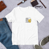 "Oans, zwoa, drei g'suffa!" Unisex T-Shirt