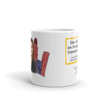 "Eine Tasse Kaffee am Morgen" Coffee Mug