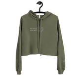 “Ein Helles & eine Breze!" Cropped Hoodie