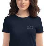 "Servus" Women's T-Shirt Embroidered