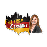 "Feli from Germany" Sticker