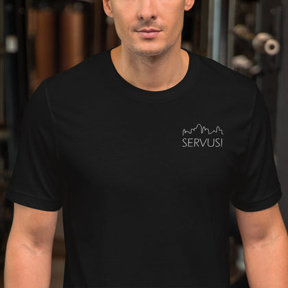 "Servus" Unisex T-Shirt Embroidered